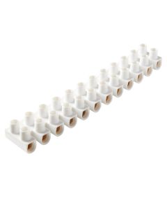 RÉGUA DE CONEXÕES DE 12 POLOS ATÉ 16 MM² BRANCA