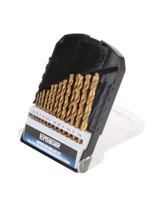 Conjunto 13 brocas hss titanio erbauer