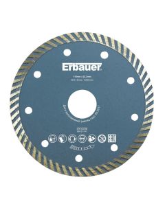 Disco de Diamante Turbo 115 mm Erbauer