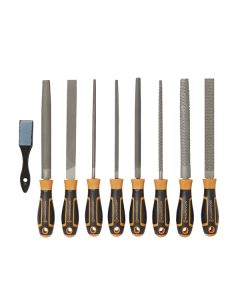 Conjunto de limas e grosas 9 peças magnusson