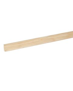 Moldura de pinho natural 240 x 2,9 x 1,5 cm