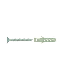 PACK 25 BUCHAS MACIÇO COM PARAFUSO DIALL 5 X 25 mm