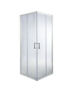 Resguardo de duche quadrado transparente 190x70x70cm onega