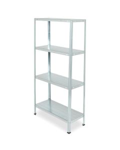 Estante metálica galvanizada 140x70x30cm 160kg com parafusos
