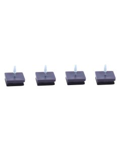 PACK 4 UDS FELTRO QUADRADO COM PREGO 24 X 24 mm