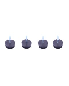 PACK 4 UDS FELTRO REDONDO COM PREGO Ø 30 mm