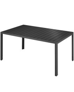 Espreguiçadeira em rattan sintético com 6 posições, natural/cinzento