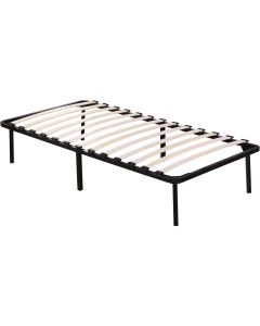 Estrutura de ripas + pés para colchão 90 x 190 cm - 13 ripas