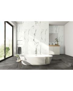 Revestimento de parede decorativo SPC Carrara 255x120x0,3cm Ceramin Tiles