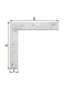 ESQUADRO DE CANTO PLANO 120 x 120 MM
