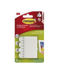 Tiras para quadros pequenas brancas Command 3M