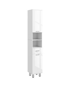 Coluna casa de banho 30x30x180 cm color blanco kleankin