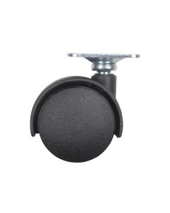 RODA GIRATÓRIA DUPLA Ø 4 x 5,6 CM COM PASSADOR