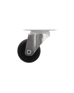RODA GIRATÓRIA Ø 8 CM COM CHAPA