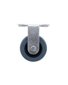 RODA FIXA Ø 4,9 CM COM CHAPA
