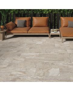 Pavimento porcelânico pedra cinzento 30x60cm C2 Volfy