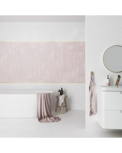 Revestimento cerâmico Plain branco mate 20x60 cm
