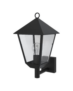 Aplique Exterior Ascendente 4 Faces Preto Carpia