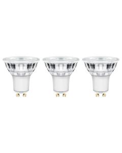Pack de 3 Lâmpadas LED GU10 345 lm Vidro 3,6 W Luz Neutra