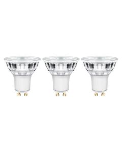 Pack de 3 Lâmpadas LED GU10 345 lm Vidro 3,6 W Luz Neutra