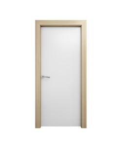 Porta de Interior moldura direto Viggo 80 cm direita Branco