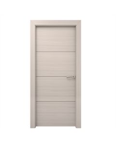 Porta de Interior Nanna Branco Decapé Esquerda 80 cm