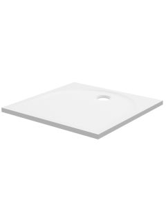 Base de Duche em Resina Calicia Branca 80x80 cm