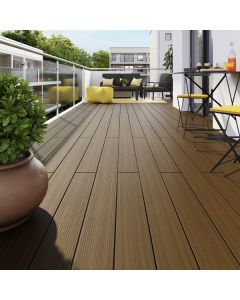 Ripa De Terra&ccedil;o Neva Premium Castanha 220X14,5 Cm Blooma