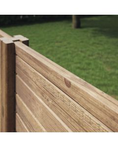 Poste Skimia castanho 240x9x4,5 cm  Blooma
