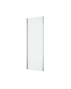 Resguardo de duche fixo transparente cromado Calia Cooke & Lewis 70cm