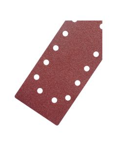 5 folhas de lixa de meia folha orbital grão 80 115x230mm Titan