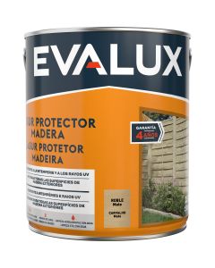 Lasur à base de água mate carvalho 2,5 L Evalux