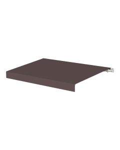 Toldo manual 4x3m taupe poly Blooma