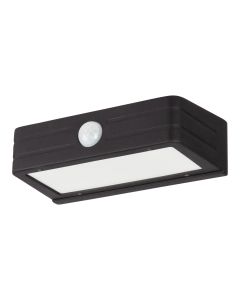 Aplique solar com sensor 150lm 5000k ip44