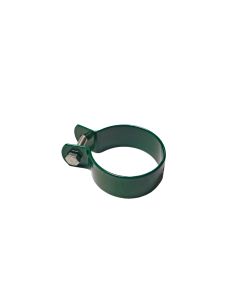 Colar de fixação para poste 48mm cor verde pack de 2