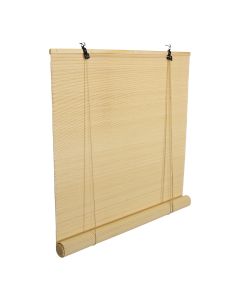 Persiana de rolo Akapa Blind bambu natural 90x180cm