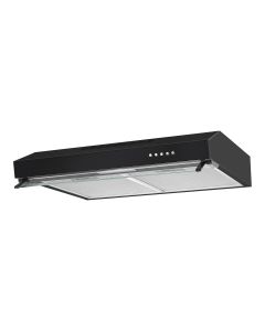 Exaustor de 60 cm preto Cooke & Lewis
