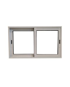 Janela aluminio de correr branco 100x140