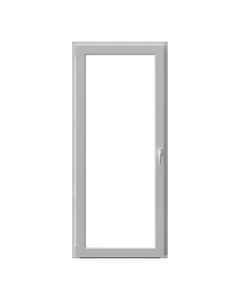 Porta Janela pvc prat branco 200x90 esquerda