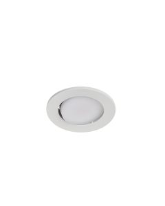 Downlight embutido led branco regulável orientável Cooke & Lewis