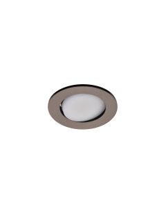 Downlight embutido led cromado regulável orientável Cooke & Lewis