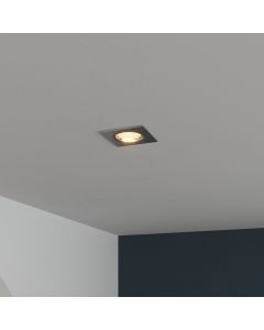 Aro para foco downlight embutido redondo cromado escovado Cooke & Lewis