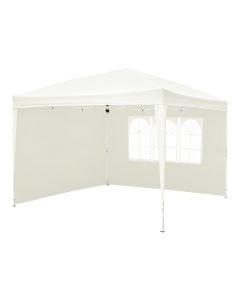 Tenda dobrável com paredes brancas 2,55x3x3m