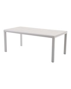 Mesa de jardim extensível 75x90x180/240cm em alumínio Mallia GoodHome