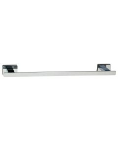 Kibath barra de toalha sierra 30cm, cromado polido, aço inoxidável