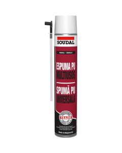 ESPUMA POLIURETANO MULTI-USOS (CÁNULA) SOUDAL 750 ml