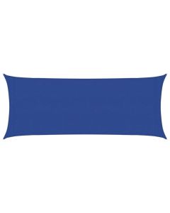 vidaXL toldo de vela hdpe azul 160 g/m² 2x5 m