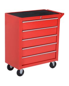 Carrinho de ferramenta 69x33x75 cm chapa de aço color rojo durhand