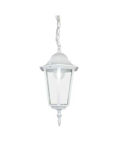 Candeeiro de teto pendente de exterior astrid branco 7hsevenon outdoor