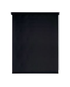 Storesdeco|estore lunar opaca, estore blackout negro, 200 x 250 cm